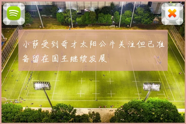 小萨受到奇才太阳公牛关注但已准备留在国王继续发展