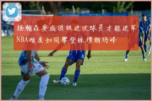 杨瀚森要成顶级进攻球员才能进军NBA难度如同攀登珠穆朗玛峰